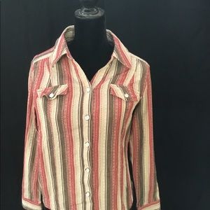 Christopher Banks Large pinstripe shirt